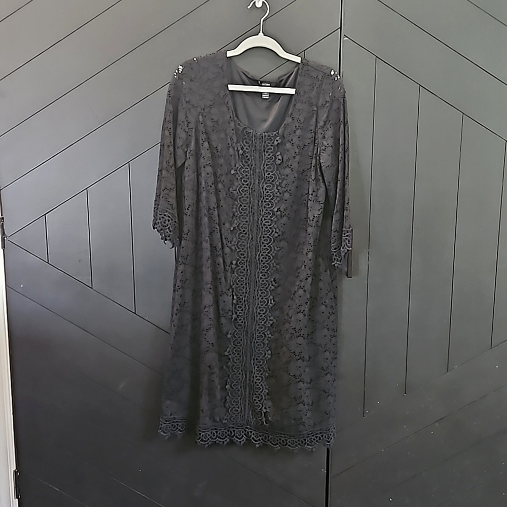 Alfani Plus Size Lace Dress
